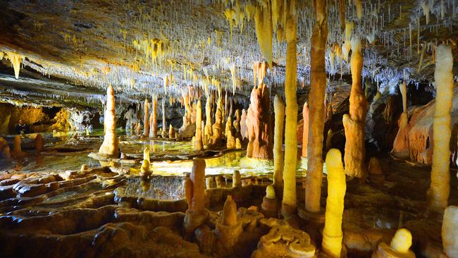 East Gippsland attractions include the Buchan Caves.