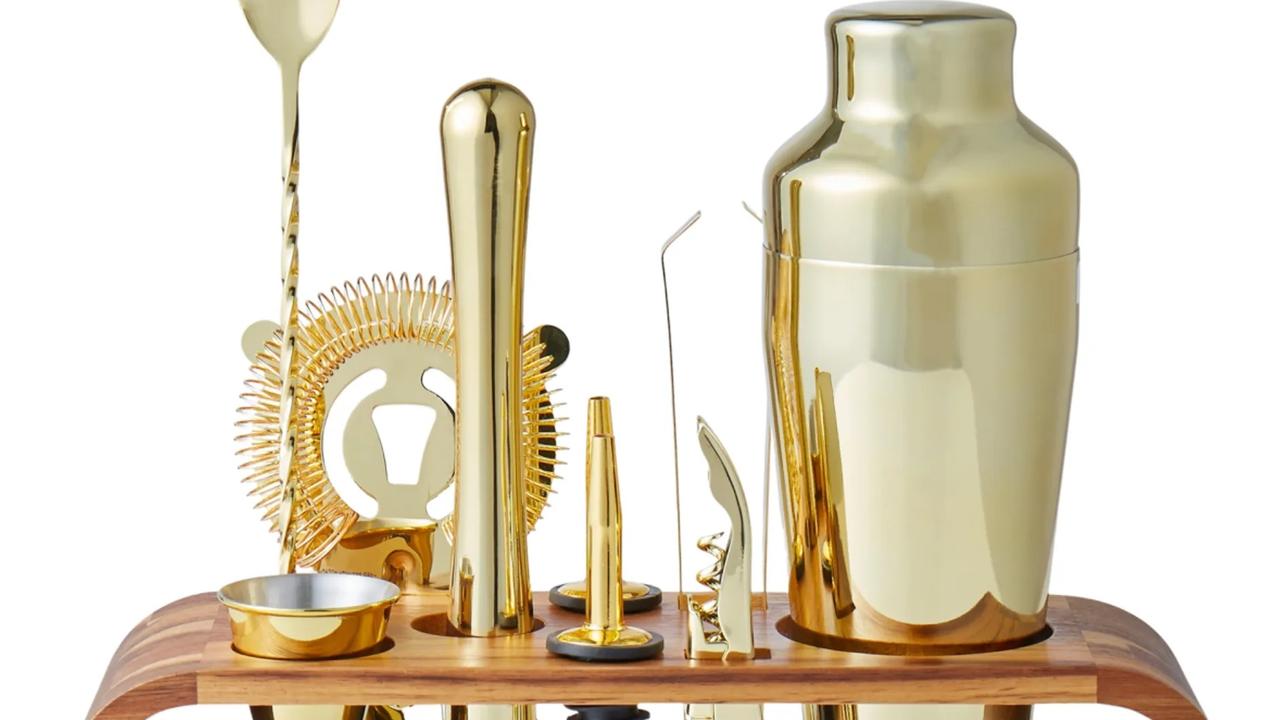 The great thing about gifting someone the Davis & Waddell cocktail set is you can then demand they make you a cocktail. Picture: Kitchen Warehouse