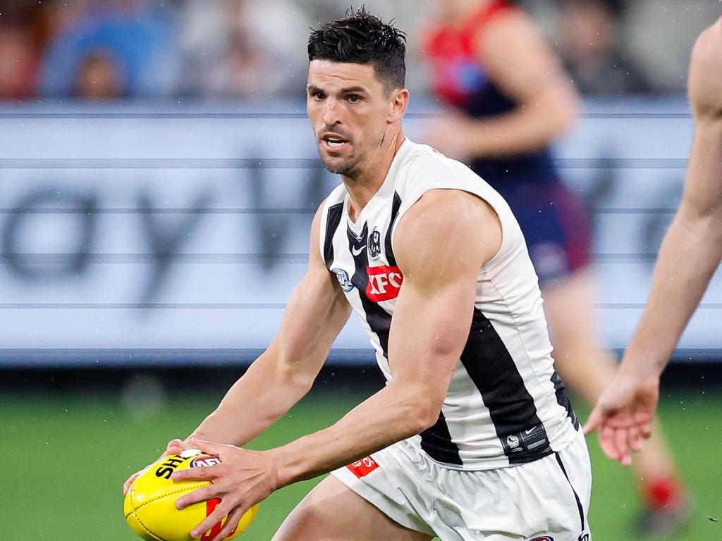 Scott Pendlebury enters his 20th season. Picture: Dylan Burns/Getty Images