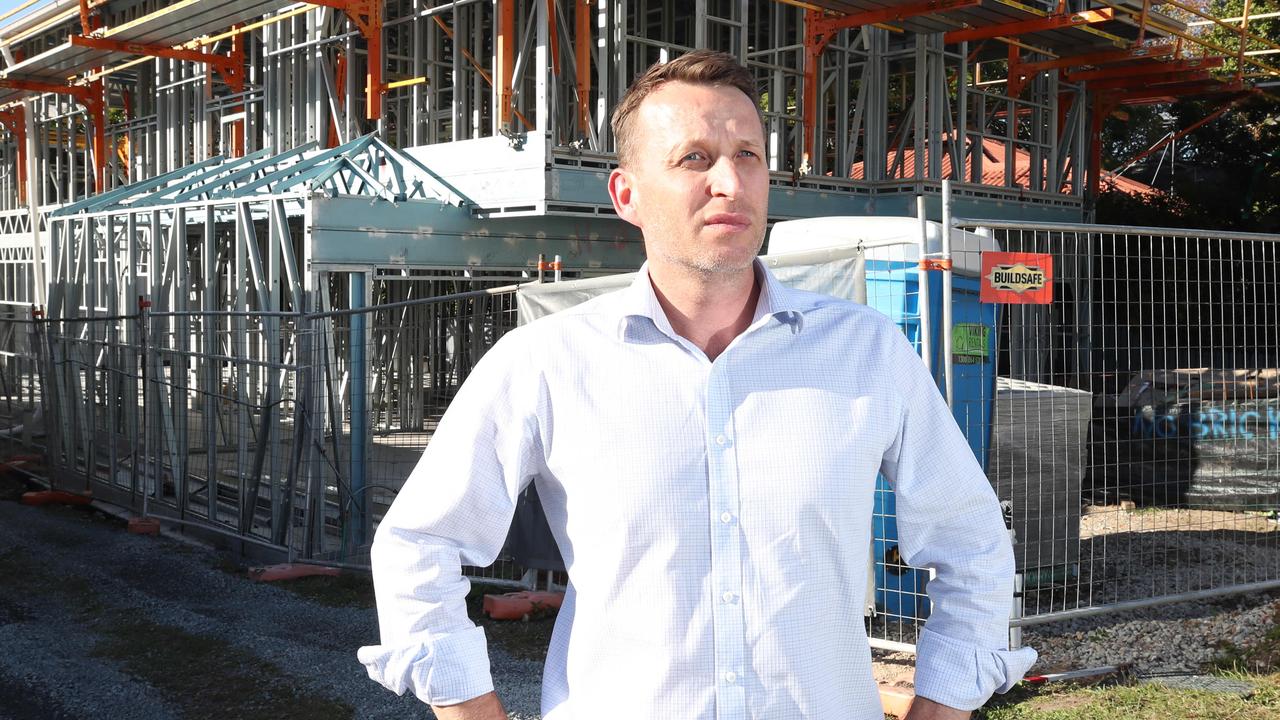 Coral Homes construction general manager Ben Garland. Picture: Glenn Hampson