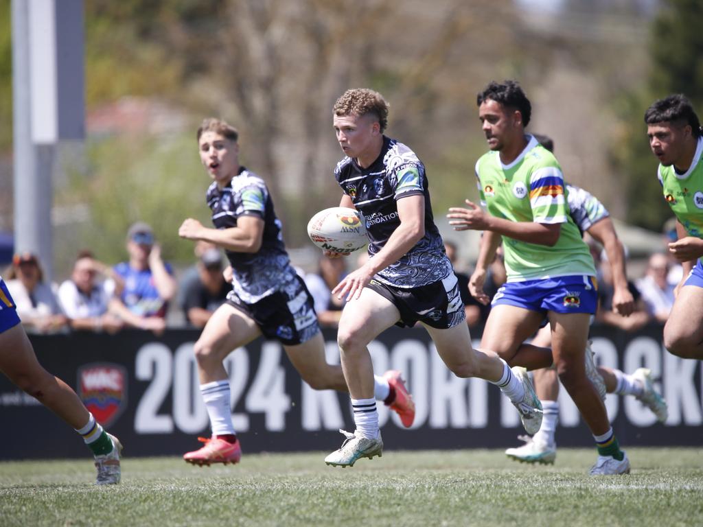 Koori Knockout - Day 4 Boys 17s GF La Perouse Panthers v Bundjalung Baygals Monday, 7 October 2024 Hereford St, Bathurst NSW 2795, Australia, Picture Warren Gannon Photography