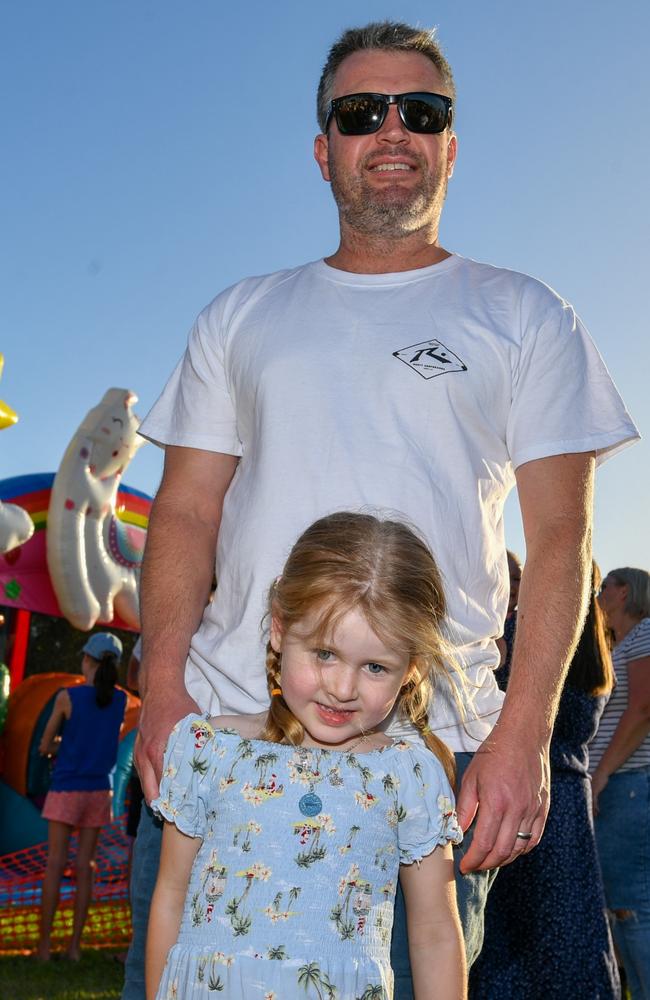 Brendan Pine with daughter Emma.