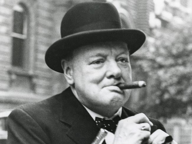 Winston Churchill used to smoke. Picture: Getty