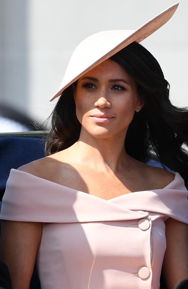 It was the Duke and Duchess of Sussex’s first public appearance since their honeymoon. Picture: Mega