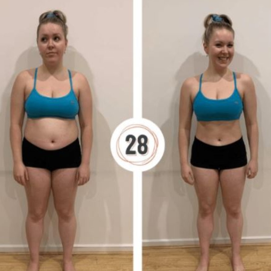 The dance teacher has lost over 10kg in 10 weeks. Picture: 28bySamWood