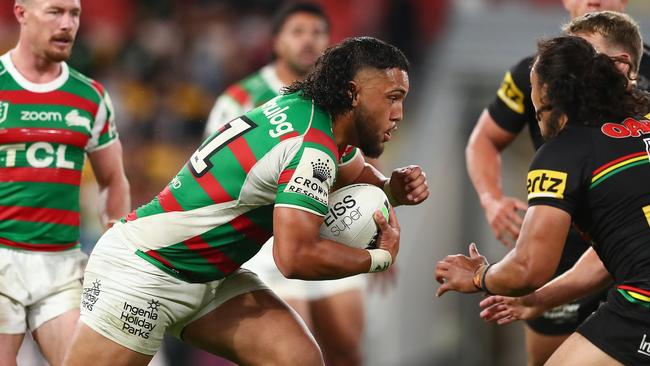 Keaon Koloamatangi has been banned for two matches. Picture: Chris Hyde/Getty Images