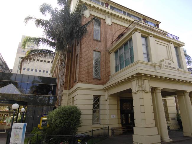 One of the RAH heritage listed buildings that will stay.