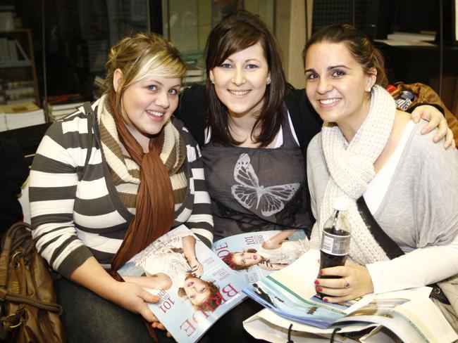 Renee Spalding, Jodie Healy and Sharonna Barca