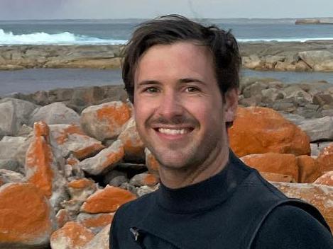 Lance Appleby, 28, who is believed to have been fatally attacked by a shark on Thursday evening while surfing near Granites beach, south of Streaky bay on the Eyre peninsula. Picture: Facebook