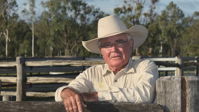 Peter Hughes on Tierawoomba Station in central Queensland. The Hughes family has built one of the largest privately owned Wagyu beef herds in the world.