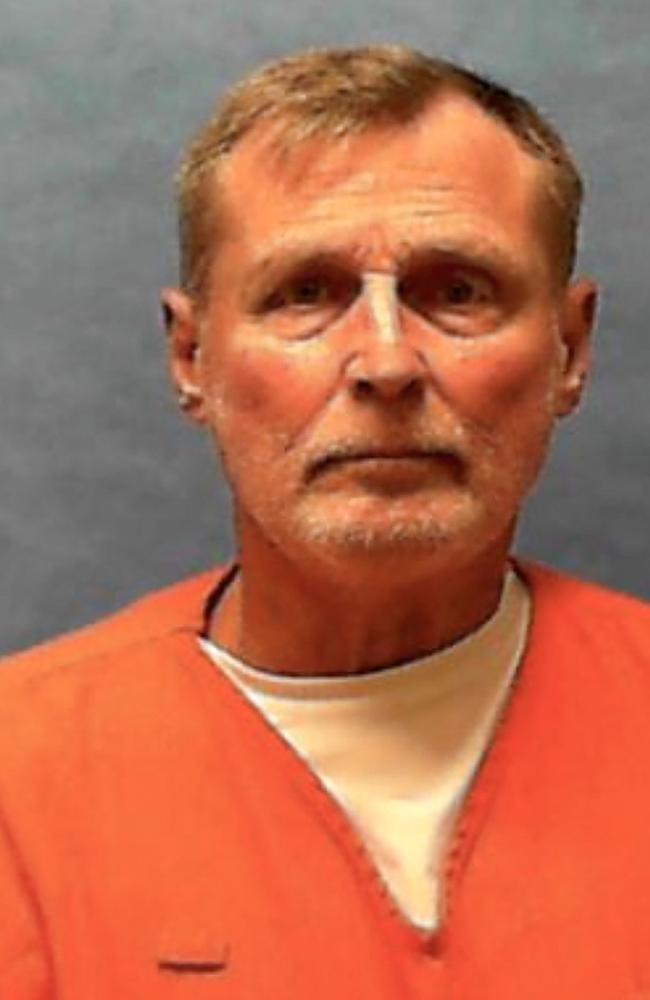 Glen Rogers, 62, was executed. Picture: AFP PHOTO / HANDOUT / Florida Department of Corrections