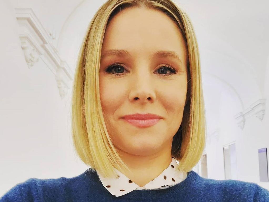 US actor Kristen Bell shared the photos as a timely warning regarding the importance of proper handwashing. Picture: Instagram/Kristen Bell