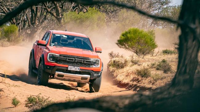 Photos of the 2022 Ford Ranger Raptor