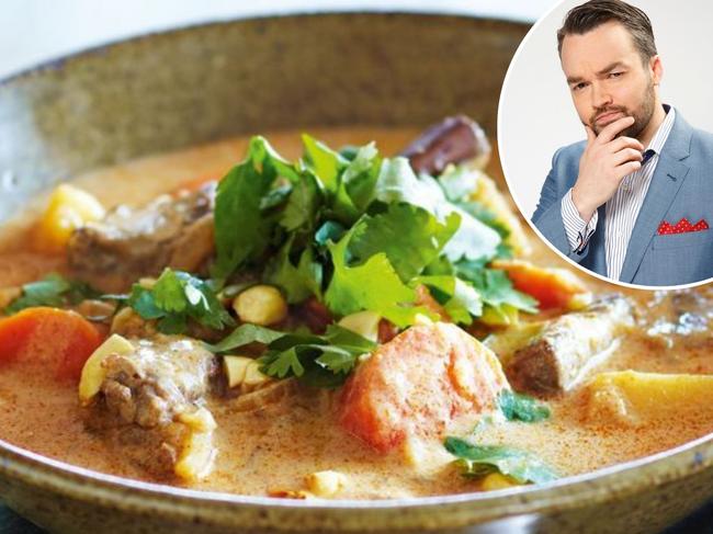 Brydon Coverdale and massaman curry