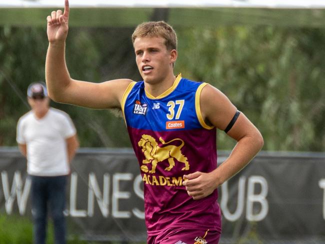 Brisbane Lions Academy player Ty Gallop is a SuperCoach smokie. Picture: Ben Grimes