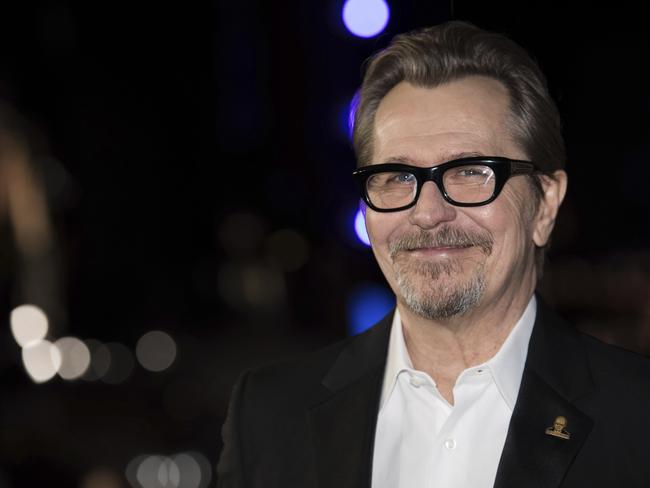 Actor Gary Oldman poses for photographers at the premiere of Darkest Hour. Picture: Vianney Le Caer/Invision/AP