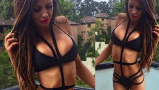 Stevie Bamford was a well known bikini model. Picture: Instagram