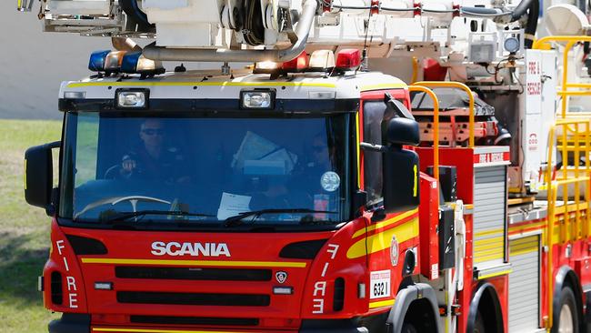 Tanker fire M1 closed in both directions The Courier Mail