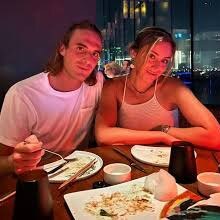 Stefanos Tsitsipas and Paula Badosa are tennis' new power couple. Picture: Instagram