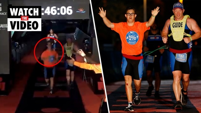 Chris Nikic becomes the first person with Down syndrome to complete an Ironman Triathlon