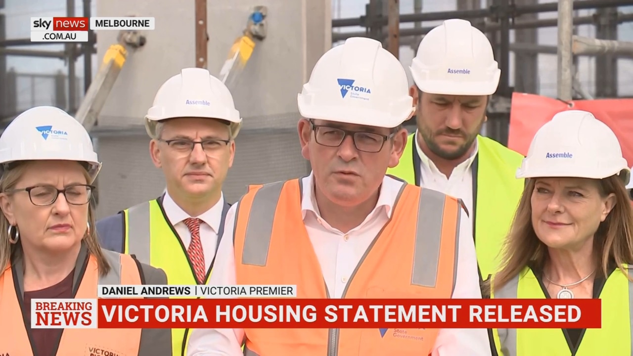 Daniel Andrews announces Victoria’s housing package 