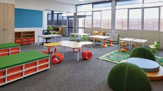 An example of one of the flexible working spaces