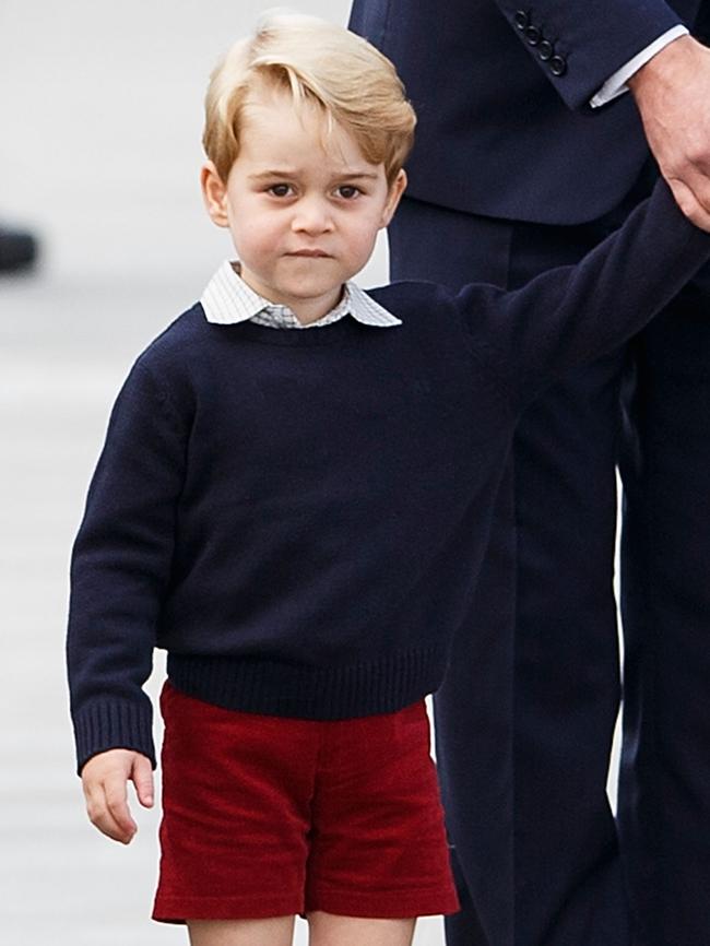 Pippa’s nephew Prince George will be page boy. Picture: Getty Images
