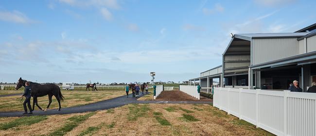 Murray Bridge Racecourse in Gifford Hill on Thursday. Picture: MATT LOXTON