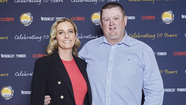 Peter and Renee Burke from Jerilderie in NSW, winners of the 2019 Farmer of the Year.