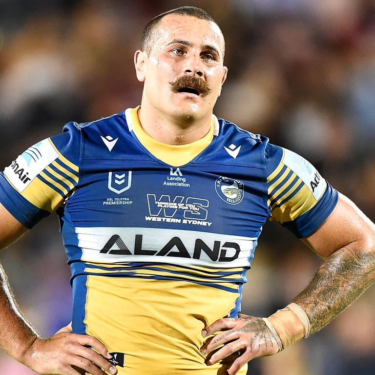 Reagan Campbell-Gillard is keen to be the ‘face’ of the Eels. Picture: Matt Roberts/Getty Images