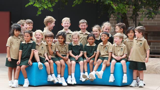 Finer things: When it comes to schooling these Kindy kids from CCGS in 2023 will want for nothing. Picture: Sue Graham