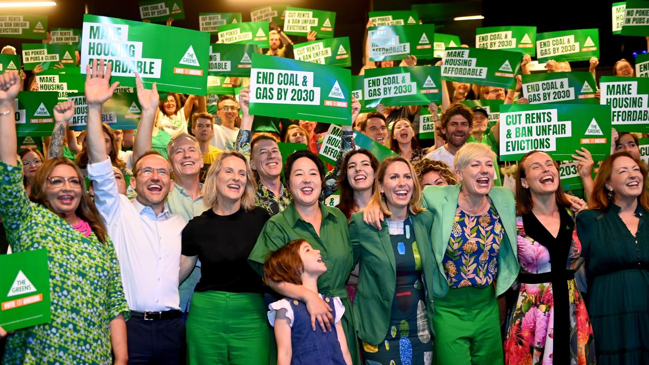 The NSW Greens launched their campaign two weeks before the state election. Picture: NCA NewsWire/ Jeremy Piper