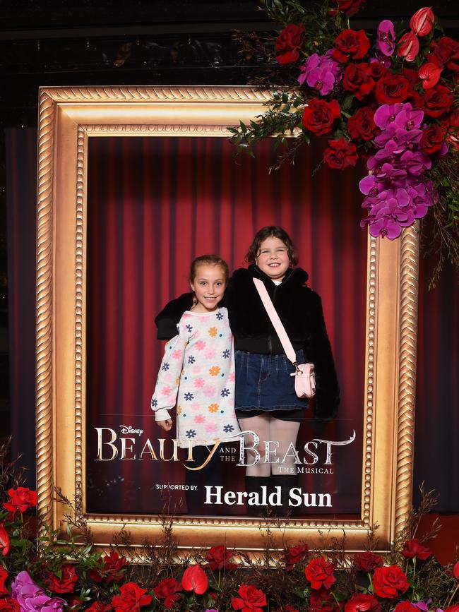 Opening night: Beauty and The Beast at Her Majestys Theatre, Melbourne. Picture: Josie Hayden