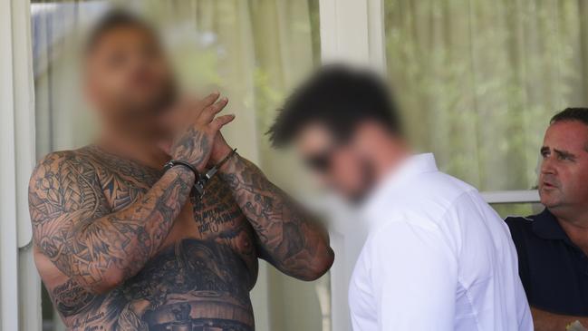 Les Mason (pictured) arrested in December 2018 during an operation in which five men were charged over an alleged drug supply syndicate across Hunter. Picture: NSW Police