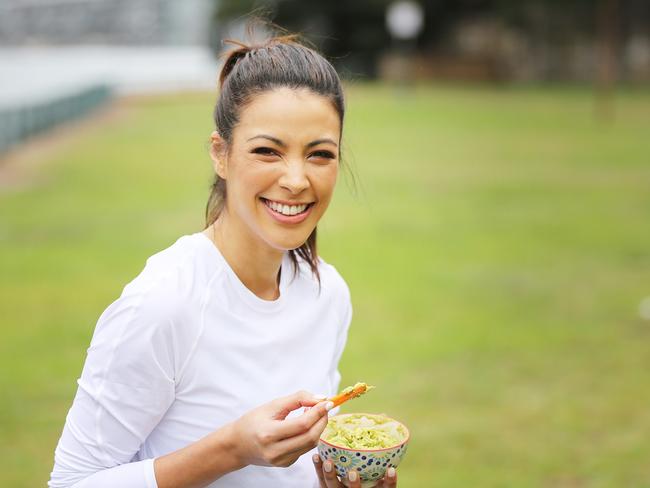 Tara Rushton enjoys “eating clean and healthy” foods. Picture: Tim Pascoe