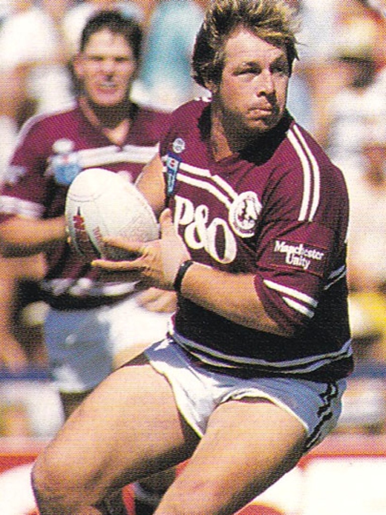 David 'Mule' Hosking at the Sea Eagles.