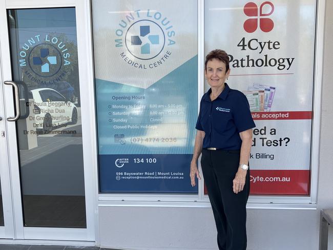 Mount Louisa Medical Centre practice manager Colleen Belcher looks forward to recruiting more GPs for their expanded medical centre. Picture: Supplied.