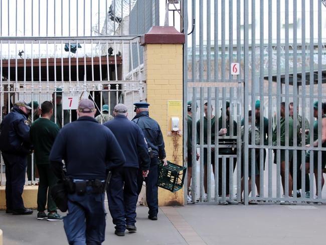 Yards 6 and 7 house the “mainstream” prisoners at Goulburn Jail. Picture: Tim Hunter