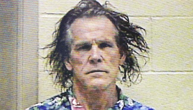 Nick Nolte’s unforgettable mugshot. Picture: The California Highway Patrol