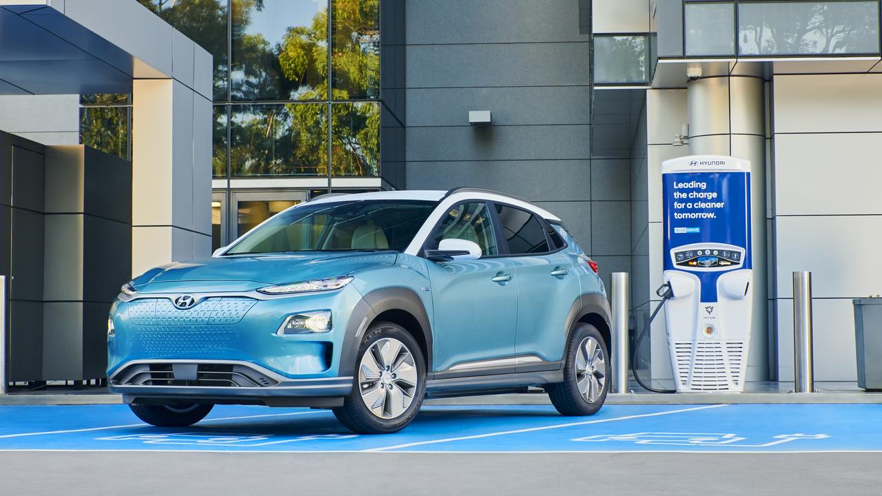 Photos of the Kona electric vehicle