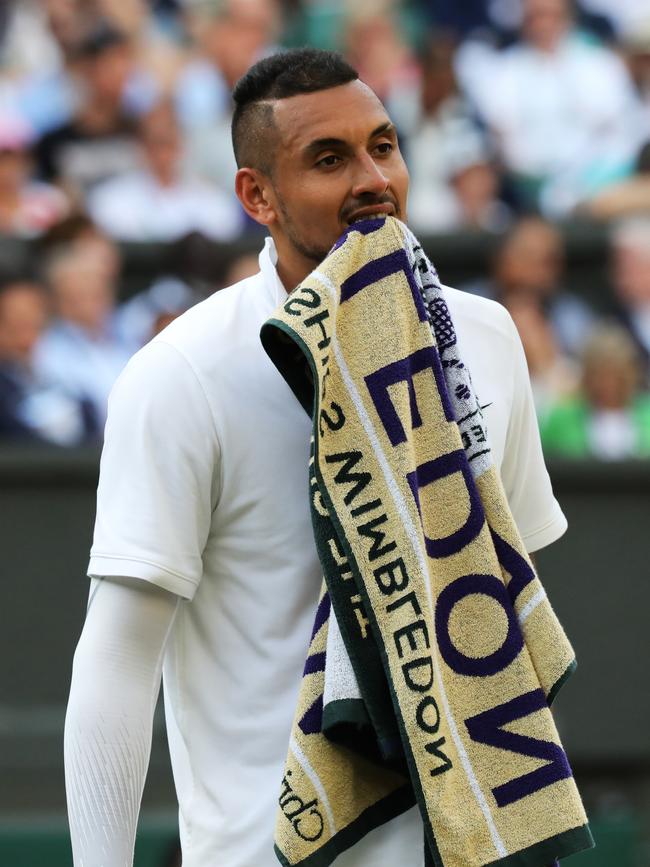 Kyrgios admitted he contemplated suicide around the time of his stunning 2019 Wimbledon run.