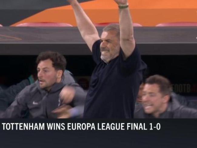 Ange ends Spurs trophy drought