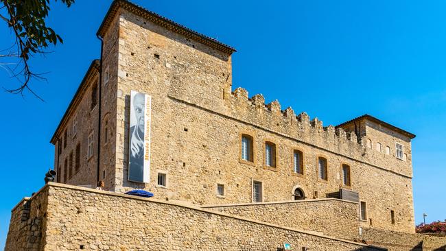 Musee Picasso in Antibes, France.