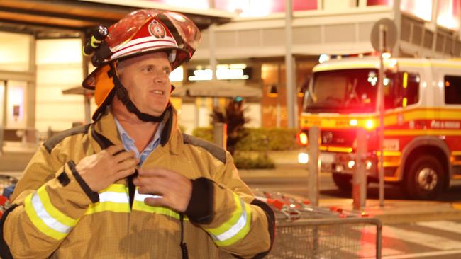 QFES area commander Robert Bloss. Picture: Scott Fletcher