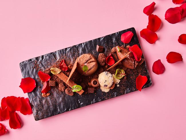 Mr Miyagi’s Valentines Day chocolate mess will send your taste buds into a frenzy.