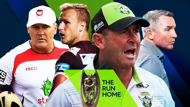 The pressure is on for NRL's run home.