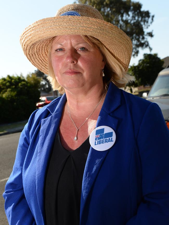 Ms Stapledon ran as a state Liberal candidate at the 2014 election. Picture: Chris Eastman