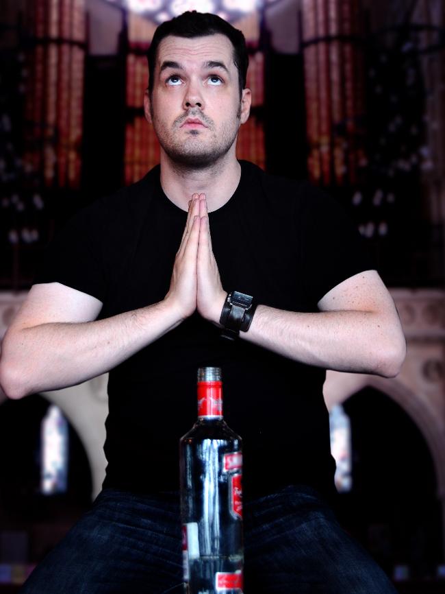 Australian comedian Jim Jeffries.