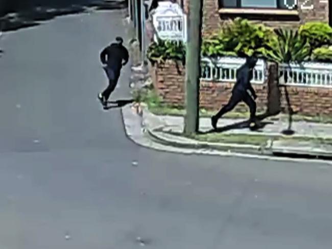 The two men suspected of being the shooters of Mahmoud 