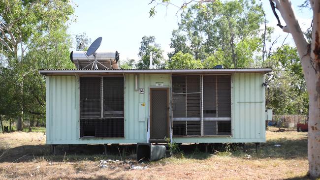 One of many remote NT homes listed this home for renovation and maintenance by the NT government. Picture: (A)manda Parkinson